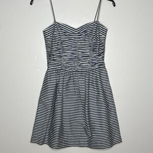 Polo Ralph Lauren Blue/White Striped Dress-Size 2 Preppy Seaside Americana Chic
